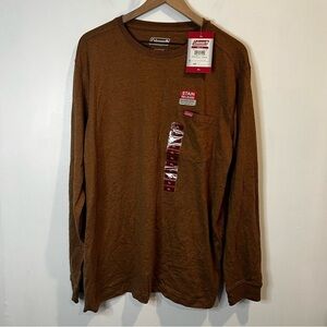NWT | Men’s | Coleman Brown Long Sleeve Shirt | XL